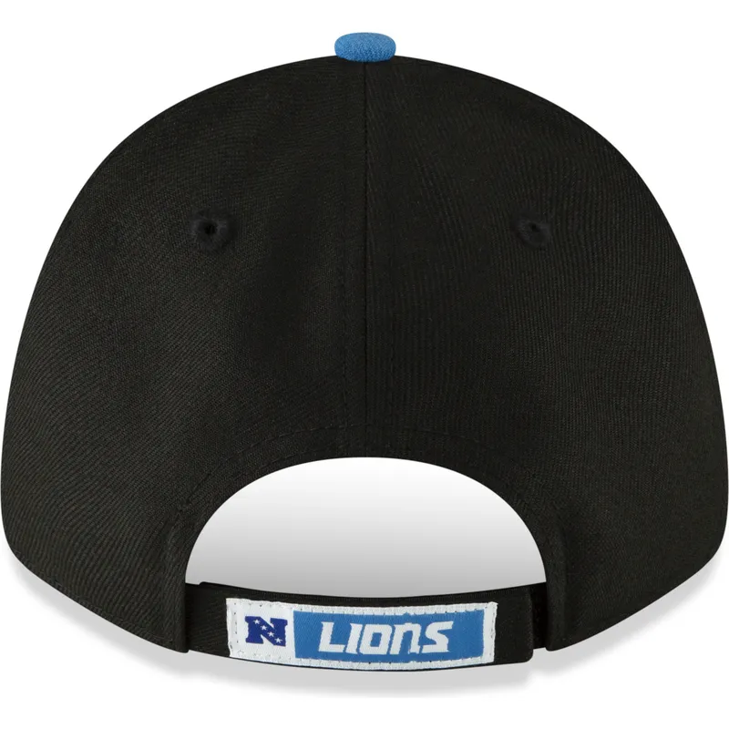 cappelli-curva-nero-cinghia-regolabile-9forty-the-league-dei-detroit-lions-nfl-di-new-era