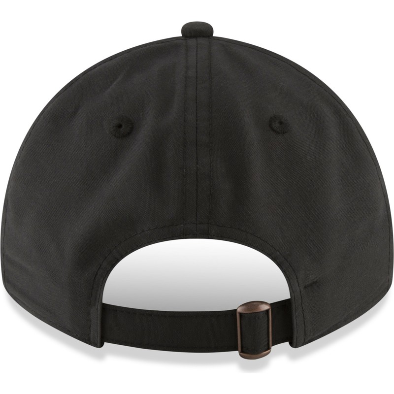 new-era-curved-brim-9twenty-nylon-packable-los-angeles-dodgers-mlb-black-adjustable-cap
