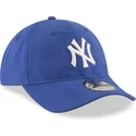 cappellino-curvo-blu-regolabile-9twenty-nylon-packable-dei-new-york-yankees-mlb-di-new-era
