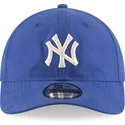 cappellino-curvo-blu-regolabile-9twenty-nylon-packable-dei-new-york-yankees-mlb-di-new-era