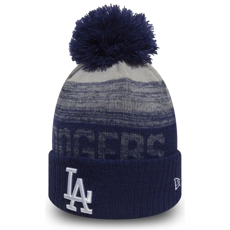 gorro-blu-con-pompon-cuff-knit-sport-dei-los-angeles-dodgers-mlb-di-new-era