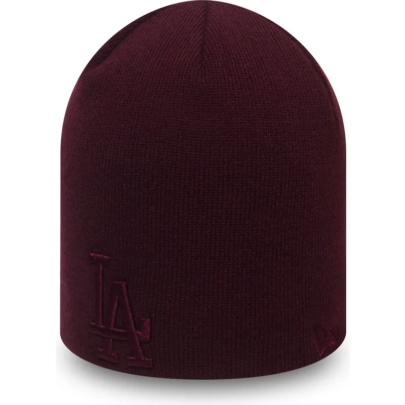 cappelli-rosso-skull-knit-seasonal-dei-los-angeles-dodgers-mlb-di-new-era