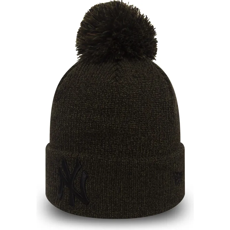 cappelli-pompon-nero-cuff-knit-marl-bobble-dei-new-york-yankees-mlb-di-new-era cappelli-pompon-nero-cuff-knit-marl-bobble-dei-new-york-yankees-mlb-di-new-era