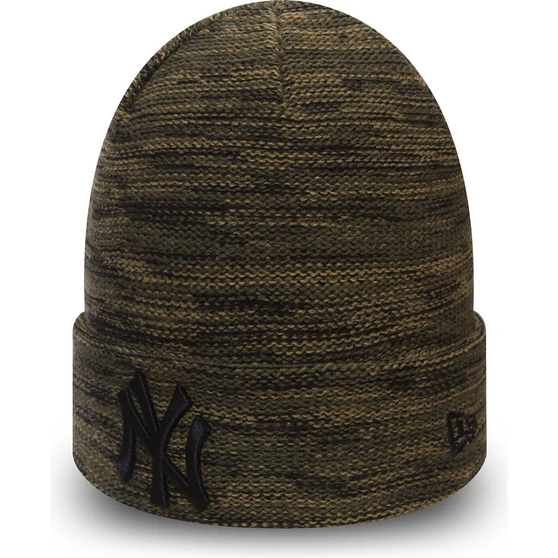 cappelli-marrone-cuff-knit-marl-dei-new-york-yankees-mlb-di-new-era