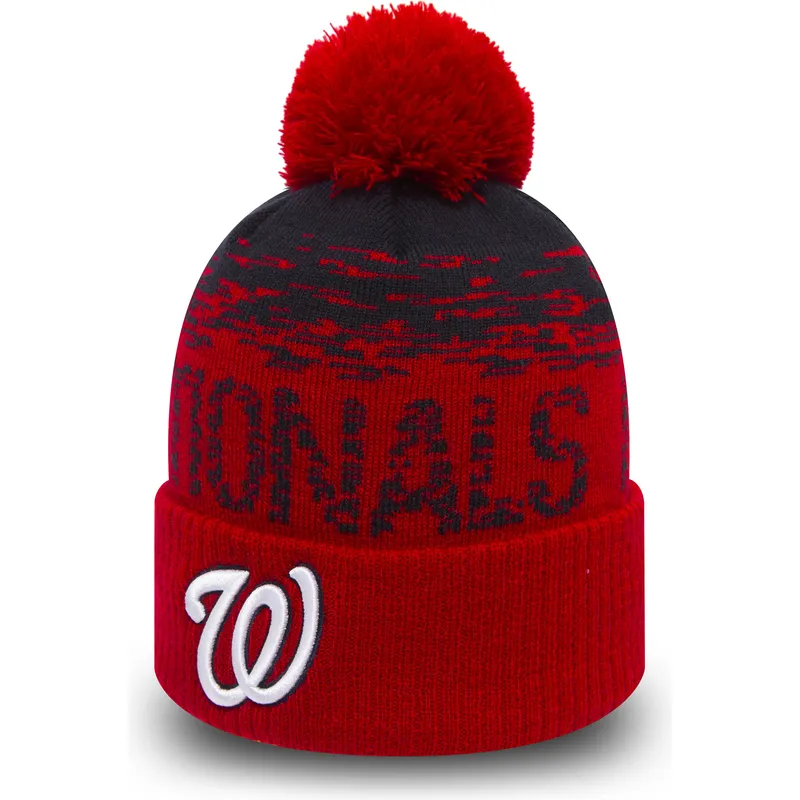 cappelli-pompon-rosso-cuff-knit-sport-dei-washington-nationals-mlb-di-new-era cappelli-pompon-rosso-cuff-knit-sport-dei-washington-nationals-mlb-di-new-era