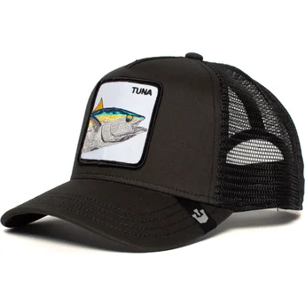 cappellino-trucker-nero-tonno-big-fishy-di-goorin-bros