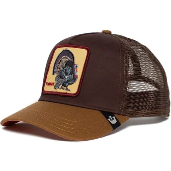 gorra-trucker-marrone-tacchino-selvatico-wild-turkey-di-goorin-bros