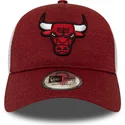cappellino-trucker-rosso-shadow-tech-a-frame-dei-chicago-bulls-nba-di-new-era