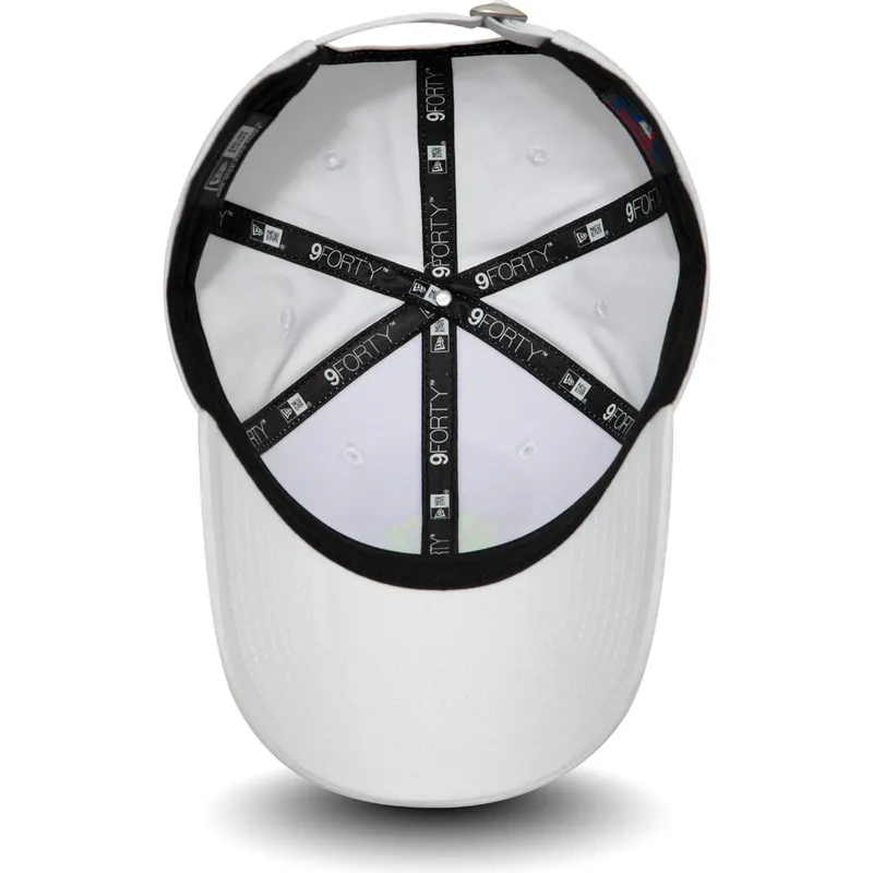 cappelli-curva-bianco-cinghia-regolabile-9forty-league-essential-neon-dei-new-york-yankees-mlb-di-new-era