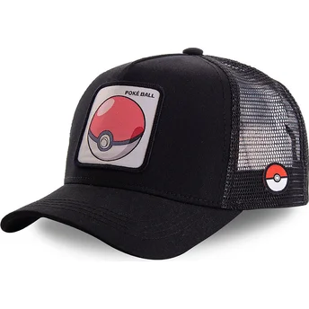 capslab-poke-ball-pok1-pokemon-black-trucker-hat