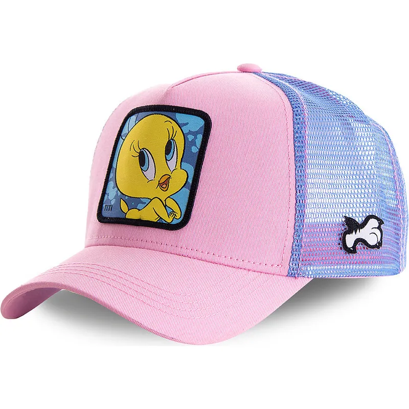 cappelli-curva-rosa-snapback-titti-looney-tunes-di-capslab