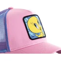 cappelli-curva-rosa-snapback-titti-looney-tunes-di-capslab