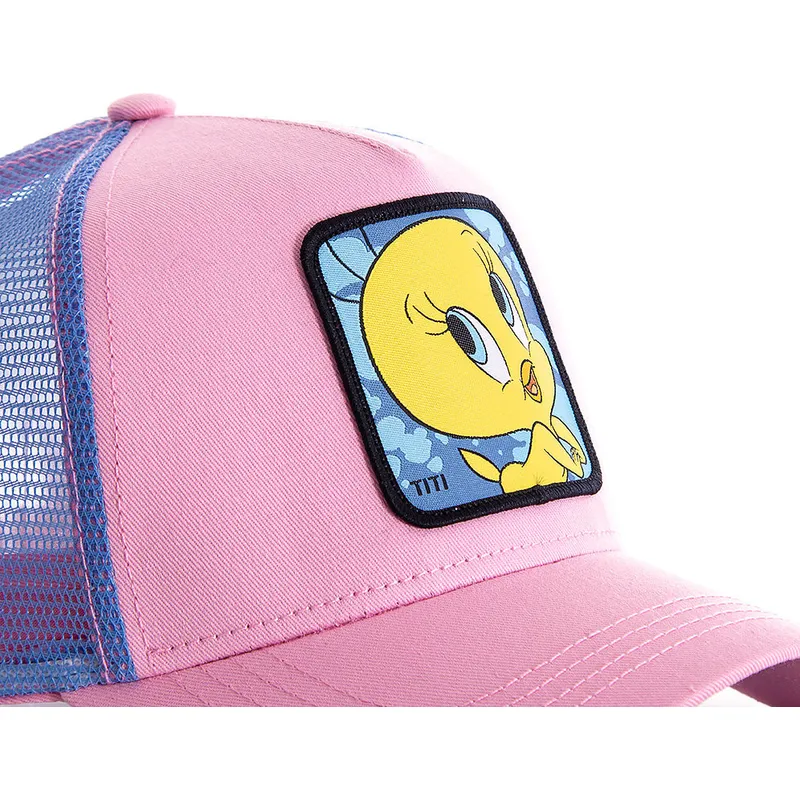 cappelli-curva-rosa-snapback-titti-looney-tunes-di-capslab