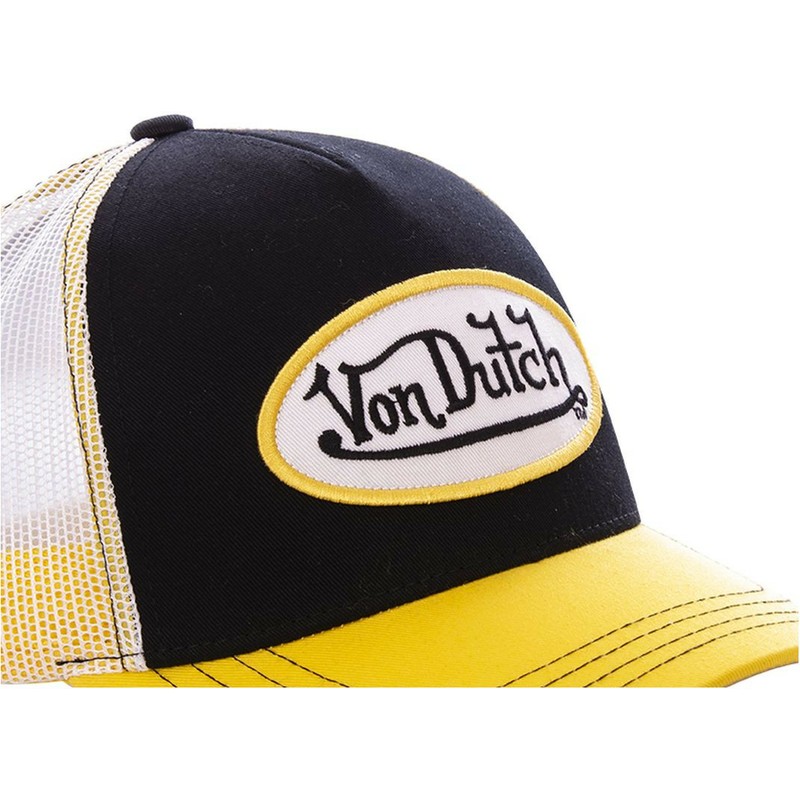 von-dutch-col-bla-black-and-yellow-trucker-hat