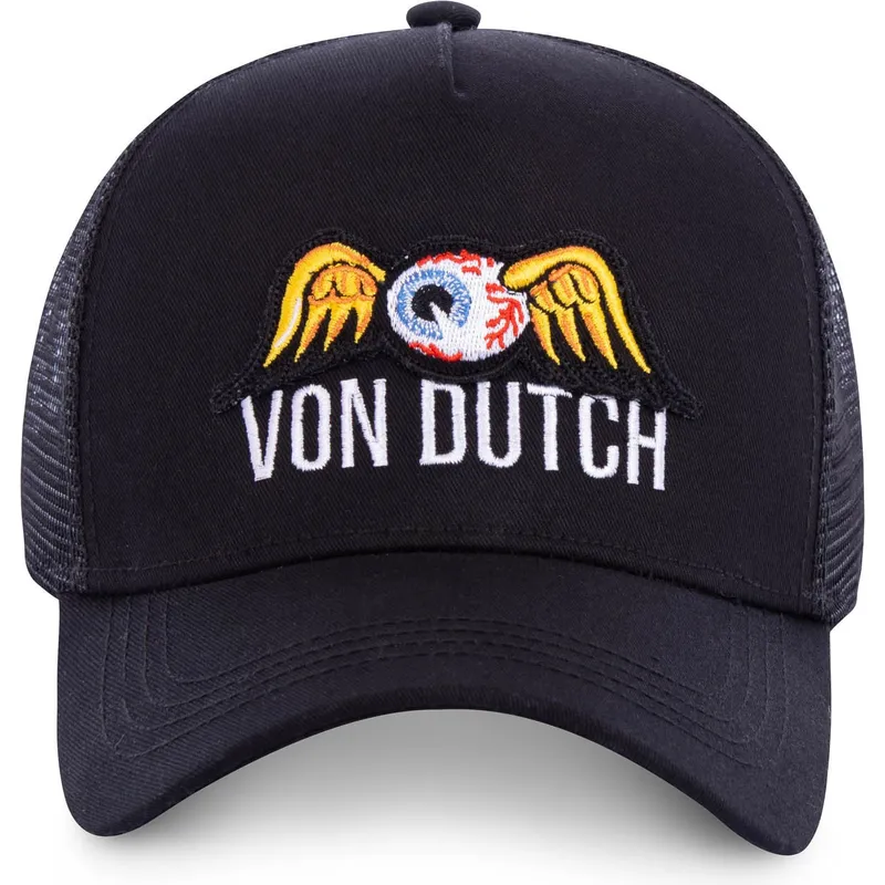 cappellino-trucker-nero-eyepat3-di-von-dutch
