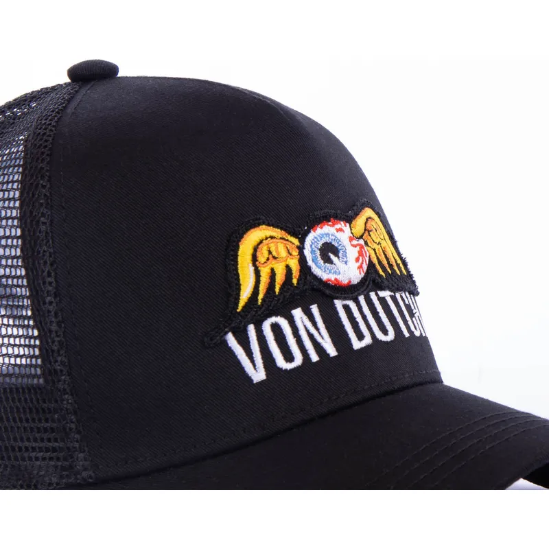 cappellino-trucker-nero-eyepat3-di-von-dutch