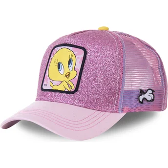 cappelli-curva-rosa-snapback-titti-looney-tunes-di-capslab