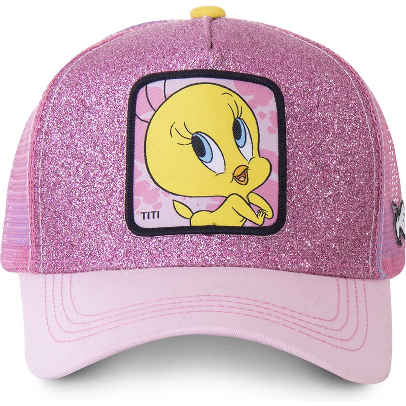 cappelli-curva-rosa-snapback-titti-looney-tunes-di-capslab