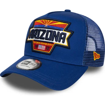 cappellino-trucker-blu-a-frame-usa-patch-arizona-di-new-era