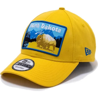 cappelli-curva-giallo-cinghia-regolabile-9forty-di-new-era