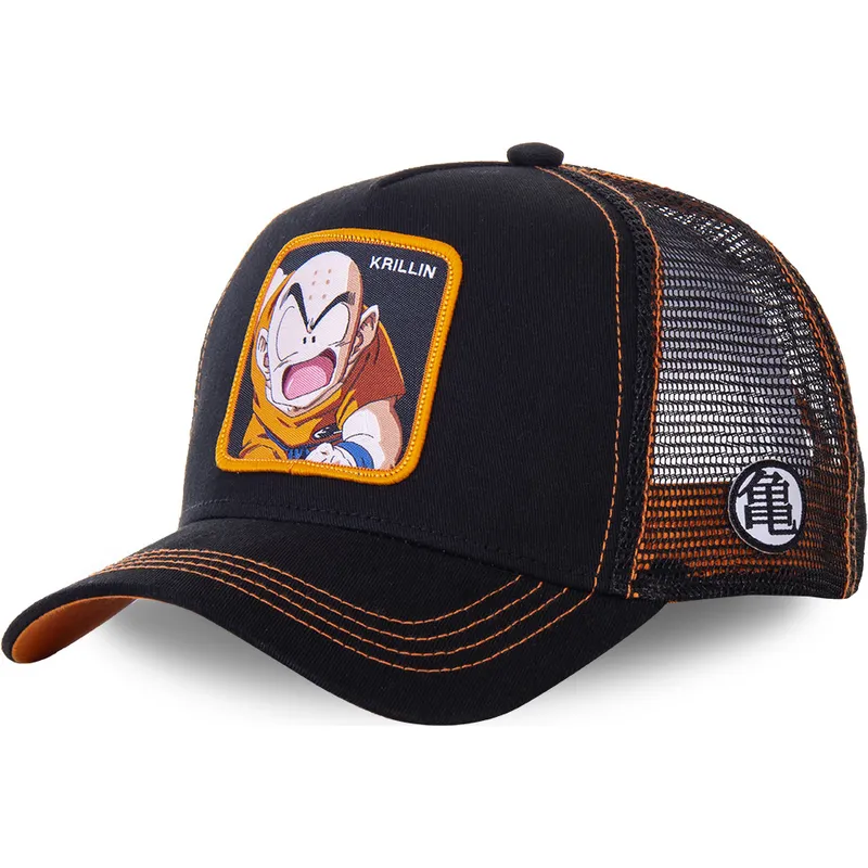 cappellino-trucker-nero-krillin-kri3-dragon-ball-di-capslab