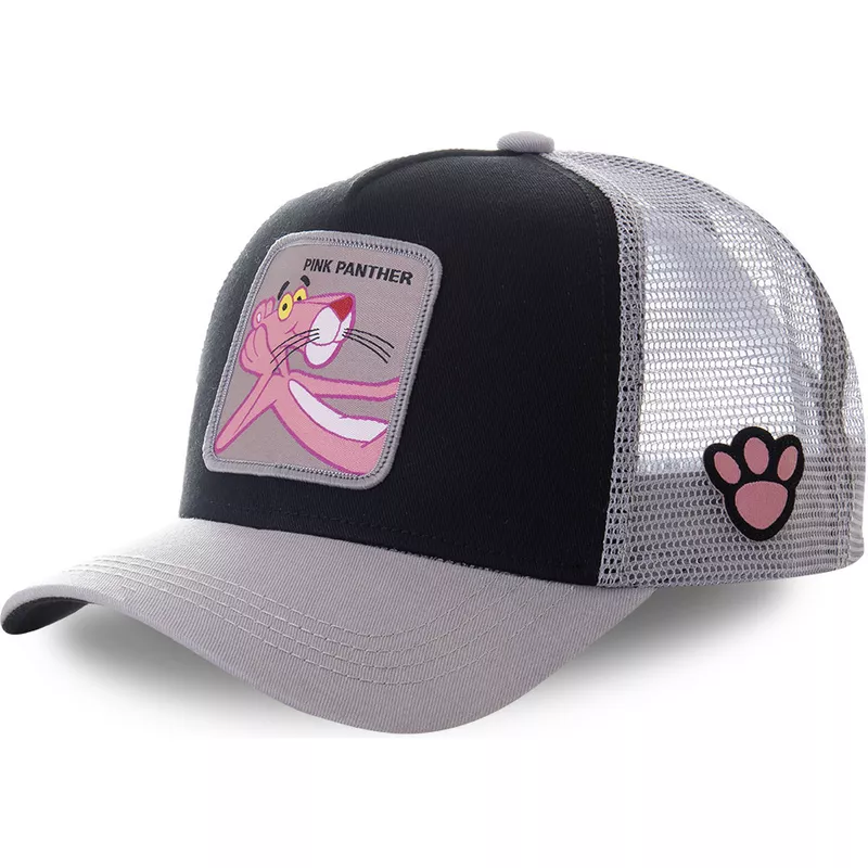 capslab-pink-panther-pant4-black-and-grey-trucker-hat