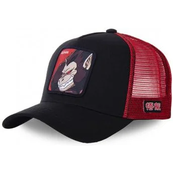 cappellino-trucker-nero-e-rosso-saiyan-great-ape-sai-dragon-ball-di-capslab