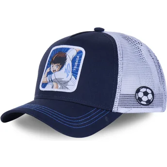 cappelli-curva-blu-marino-snapback-oliver-atom-campioni-oliver-e-benji-di-capslab