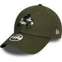 cappelli-curva-verde-cinghia-regolabile-9forty-di-new-era