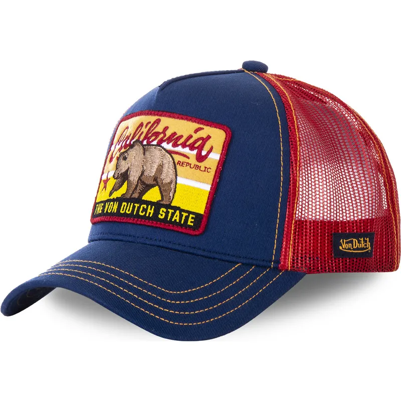 cappellino-trucker-blu-e-rosso-california-for1-di-von-dutch