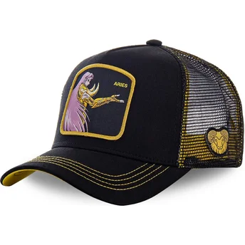 cappellino-trucker-nero-aries-ari-saint-seiya-i-cavalieri-dello-zodiaco-di-capslab