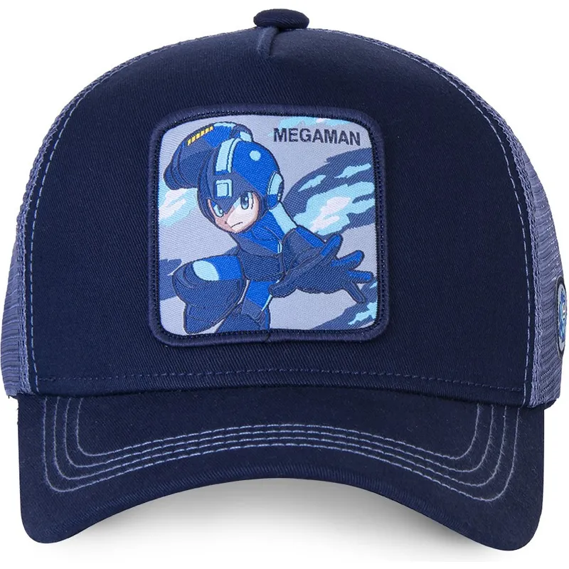 cappelli-curva-blu-snapback-mega-man-mega-man-di-capslab