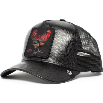 gorra-trucker-nera-gallo-big-rooster-di-goorin-bros