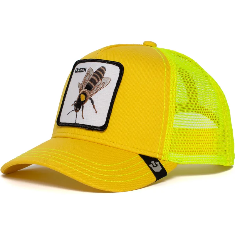 gorra-trucker-gialla-ape-queen-bee-di-goorin-bros