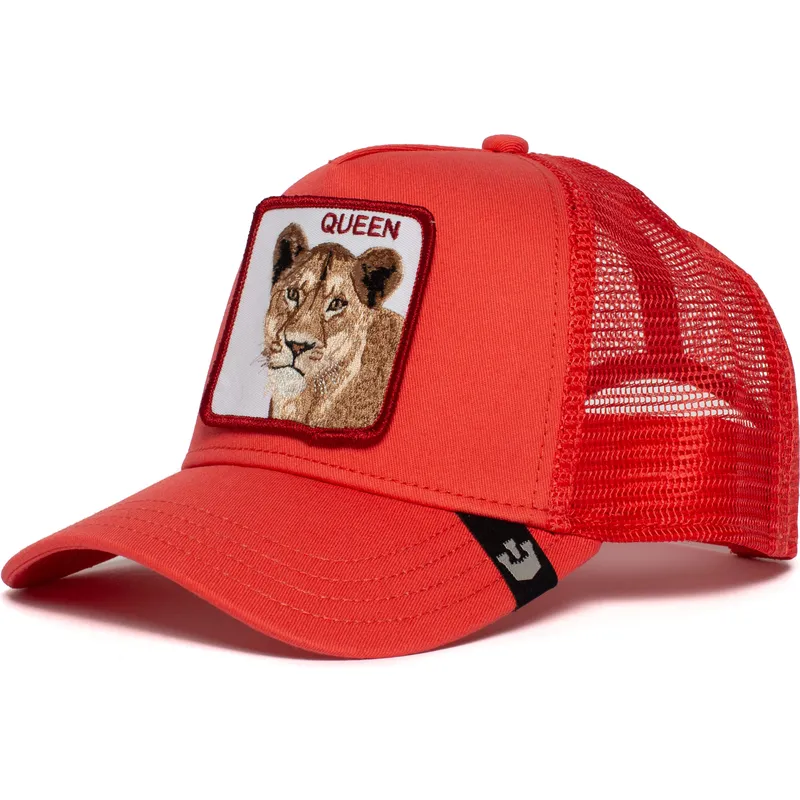 gorra-trucker-rossa-leona-strong-queen-di-goorin-bros