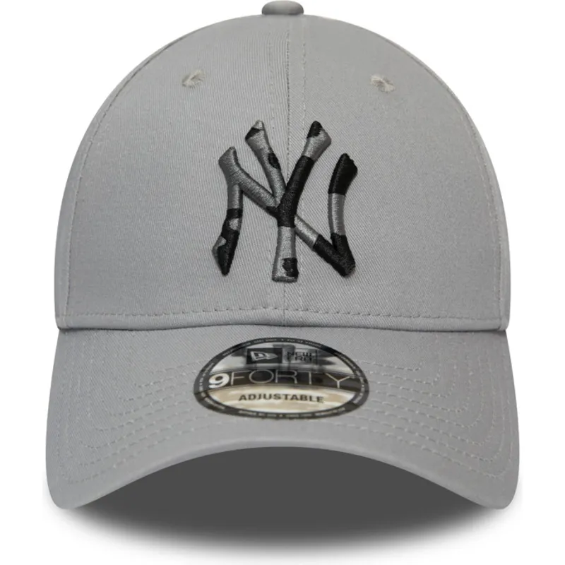 cappelli-curva-grigio-cinghia-regolabile-camuflaje-9forty-camo-infill-dei-new-york-yankees-mlb-di-new-era