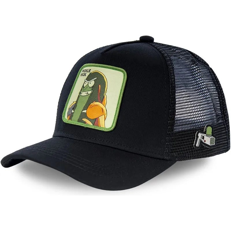 cappelli-curva-nero-snapback-rick-sanchez-rick-e-morty-di-capslab