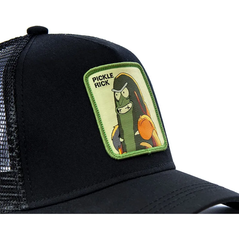 cappelli-curva-nero-snapback-rick-sanchez-rick-e-morty-di-capslab