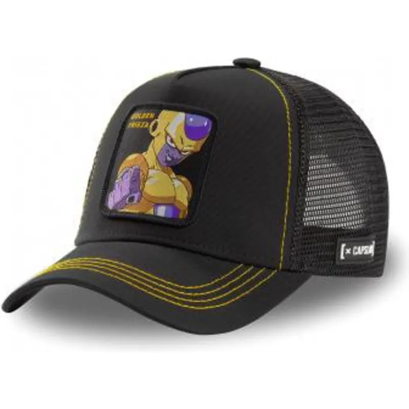 cappellino-trucker-nero-golden-frieza-fri3-dragon-ball-di-capslab