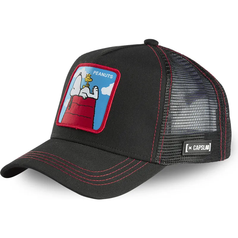 cappelli-curva-nero-snapback-snoopy-ed-emilio-arachidi-di-capslab