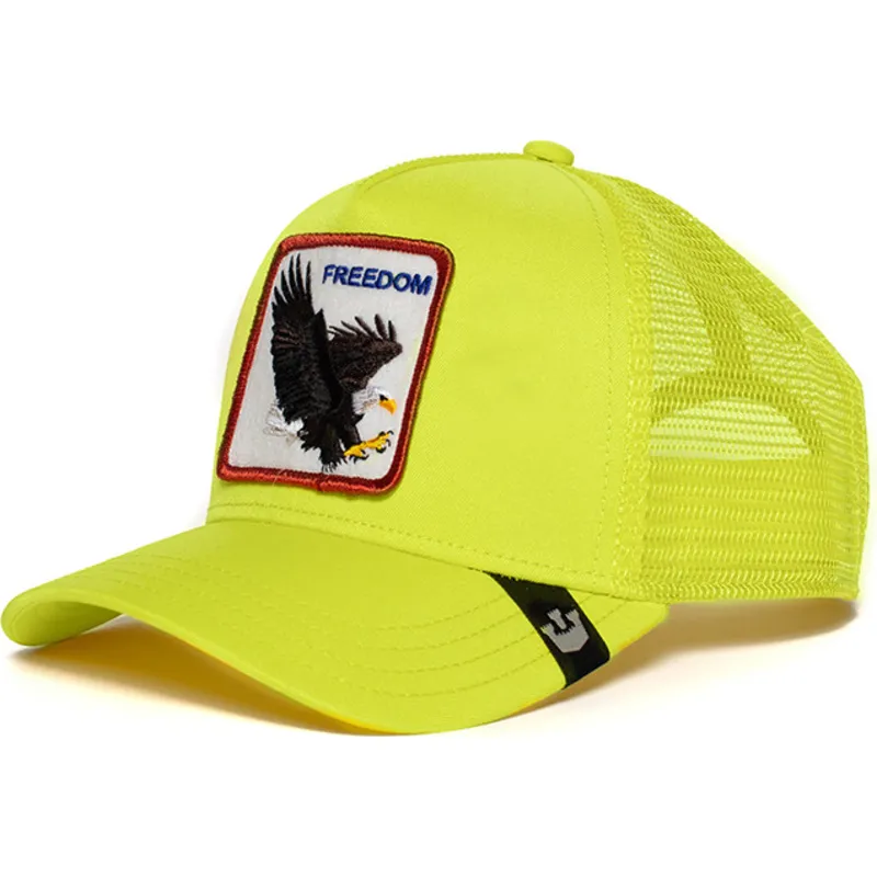 cappelli-curva-giallo-snapback-the-farm-di-goorin-bros