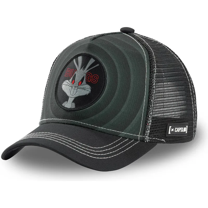cappelli-curva-nero-snapback-bugs-bunny-looney-tunes-di-capslab