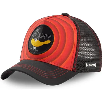 cappelli-curva-rosso-snapback-paperino-looney-tunes-di-capslab