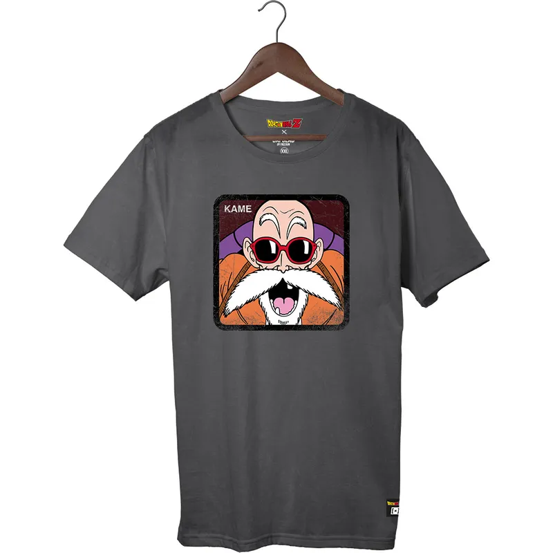magliette-manica-corta-nero-master-roshi-dragon-ball-di-capslab