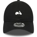 cappellino-curvo-nero-regolabile-9twenty-vespa-di-new-era