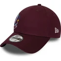 cappelli-curva-rosso-cinghia-regolabile-9forty-di-new-era