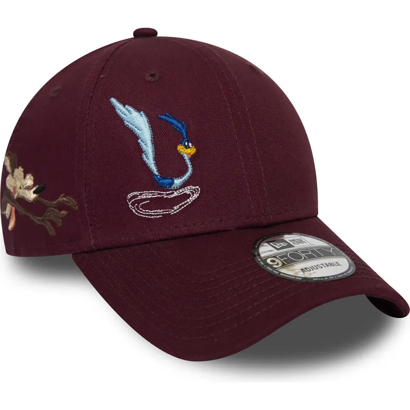 cappelli-curva-rosso-cinghia-regolabile-9forty-di-new-era cappelli-curva-rosso-cinghia-regolabile-9forty-di-new-era