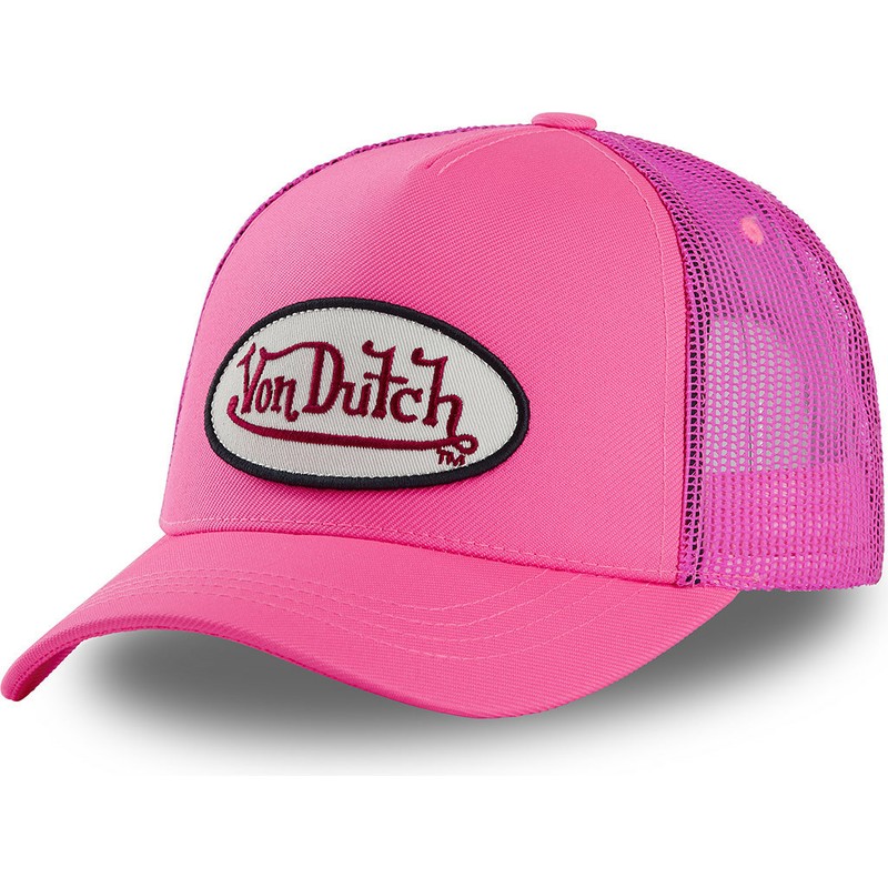 cappellino-trucker-rosa-fresh04-di-von-dutch
