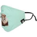mascherine-e-protezione-verde-dei-mascarilla-reutilizable-verde-menta-leon-mane-cat-the-farm-di-goorin-bros