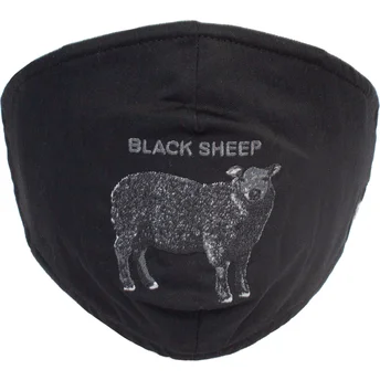 mascherine-e-protezione-nero-dei-mascarilla-reutilizable-negra-oveja-sheep-rock-the-farm-di-goorin-bros
